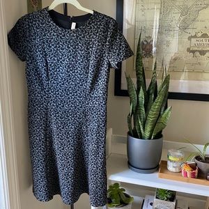 patterned loft dress 👗